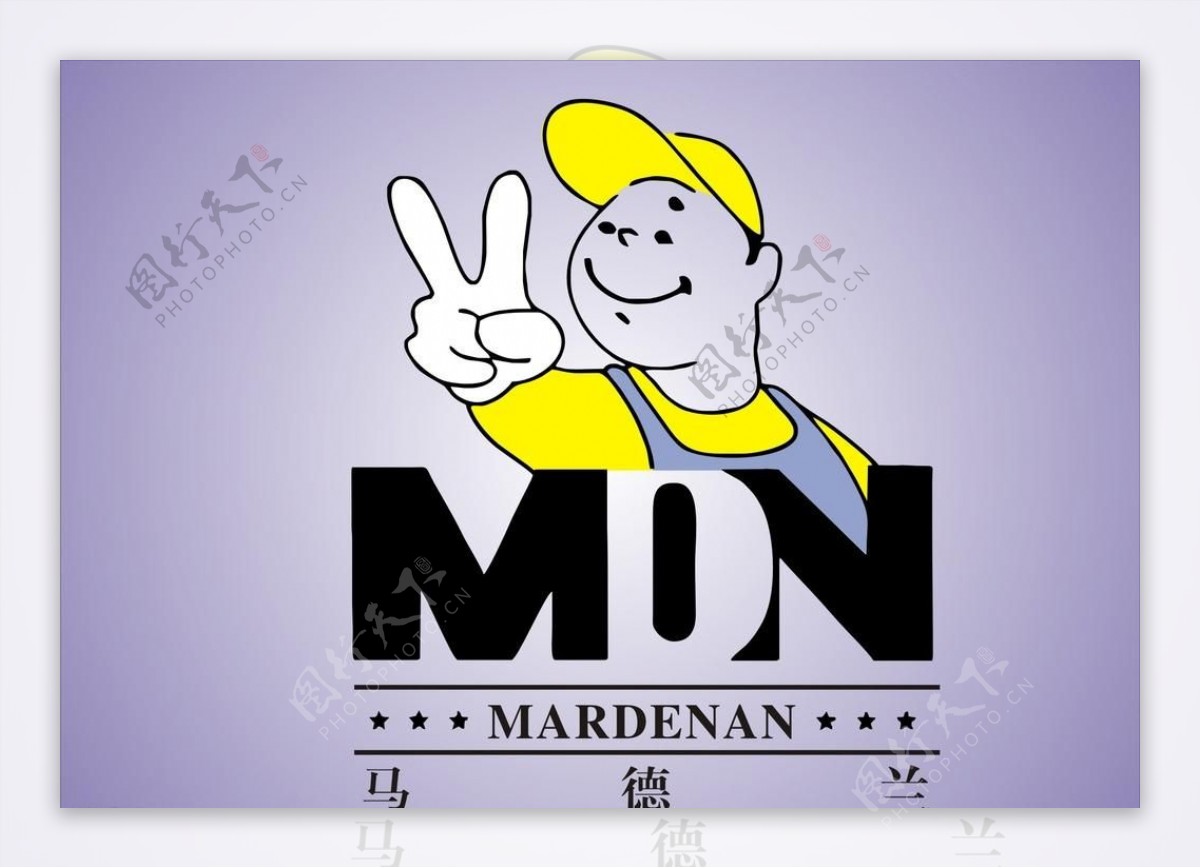 马德兰瓷砖家装标志logo矢量图