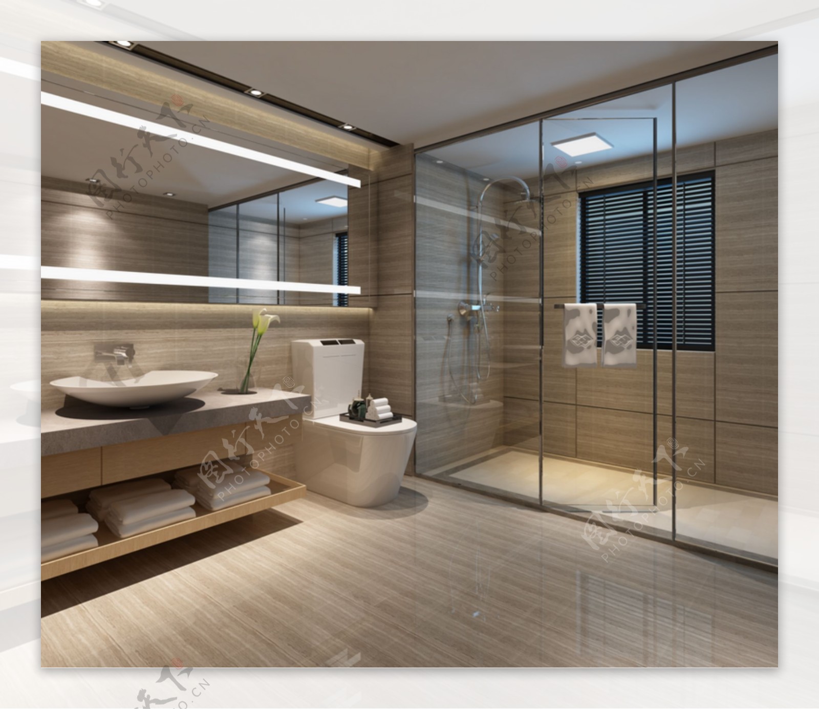卫浴装饰空间3模型素材