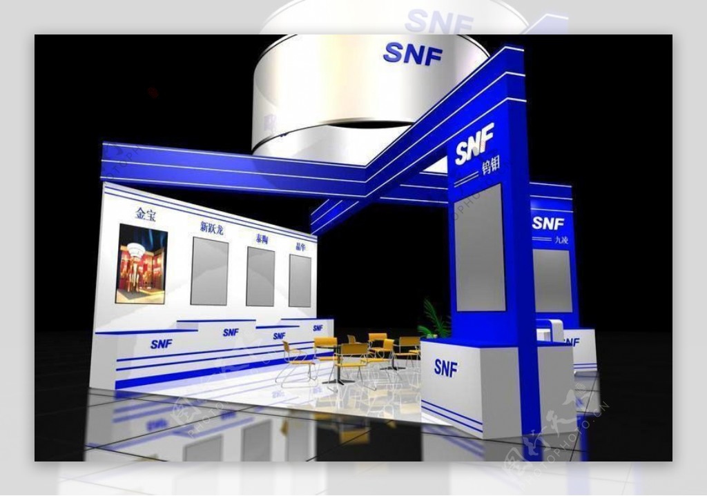 SNF展厅3D模型
