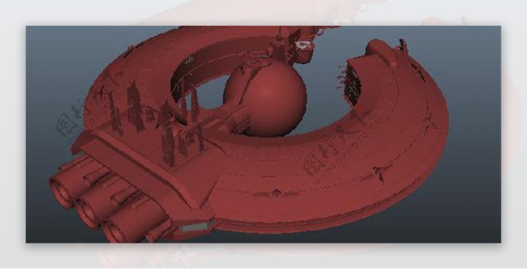 太空战船游戏模型素材