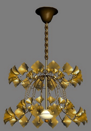 吊灯3d模型灯具设计素材105