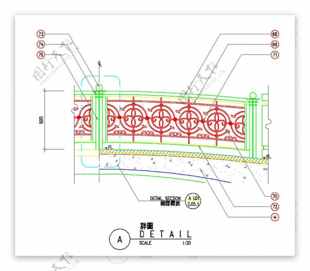立面设计素材CAD图纸