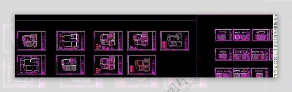 完整室内施工图纸