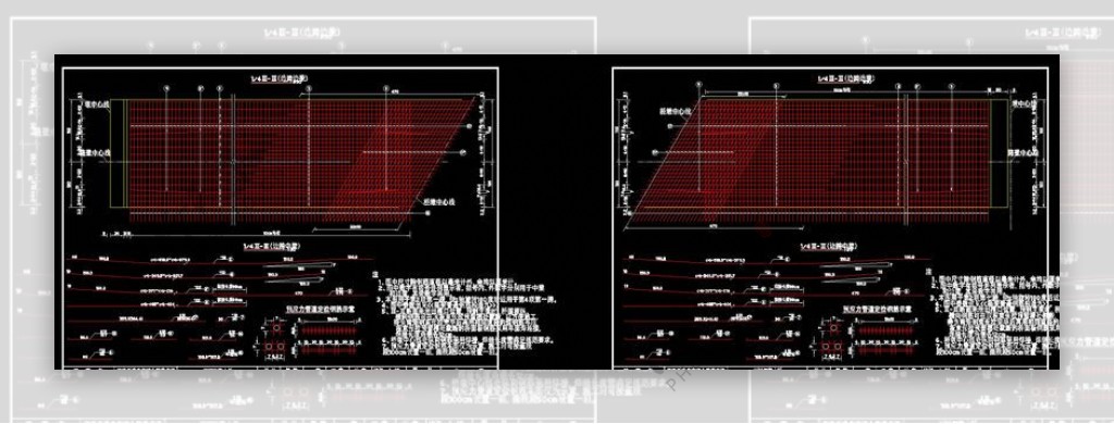 箱梁普通钢筋cad图纸