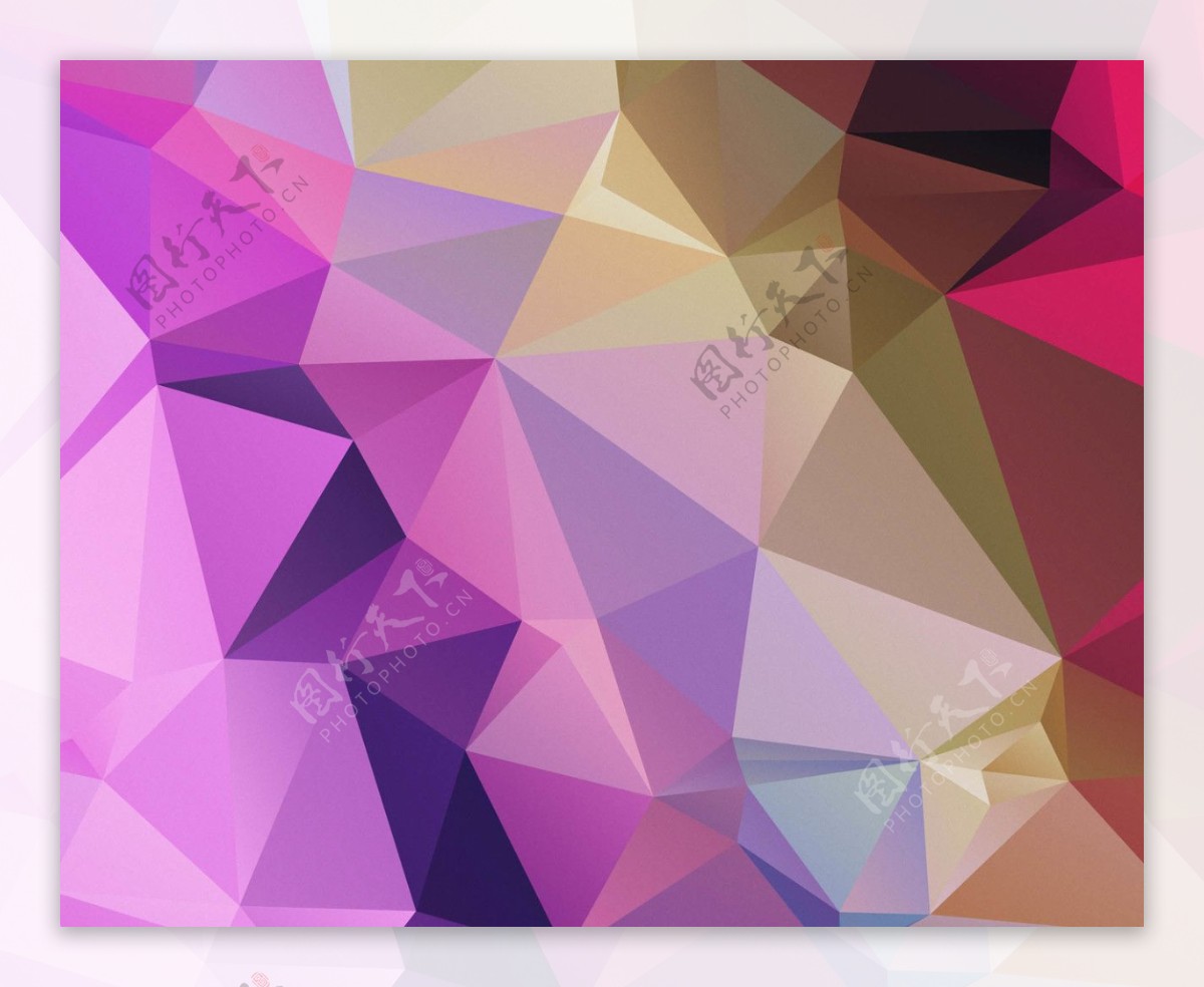 紫色渐变马赛克风格炫酷壁纸