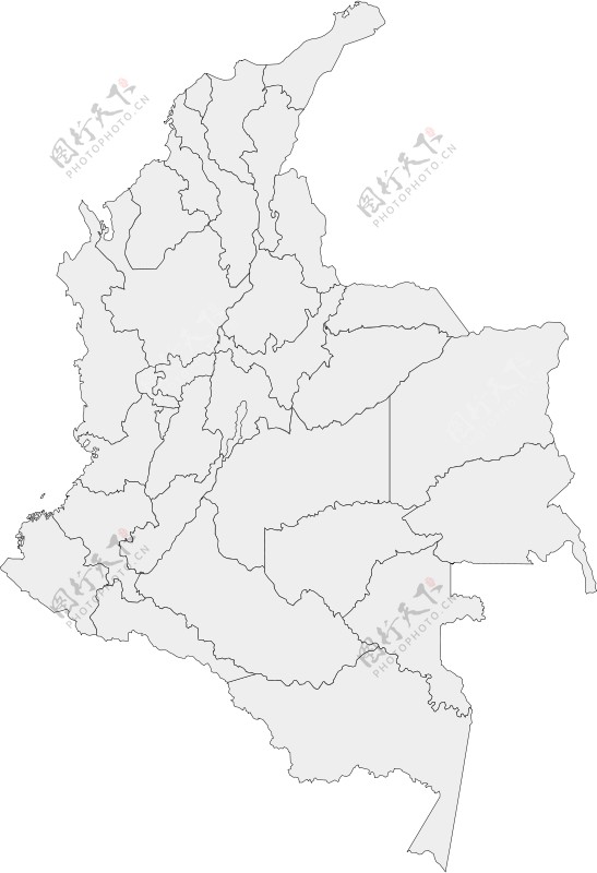 哥伦比亚行政区划