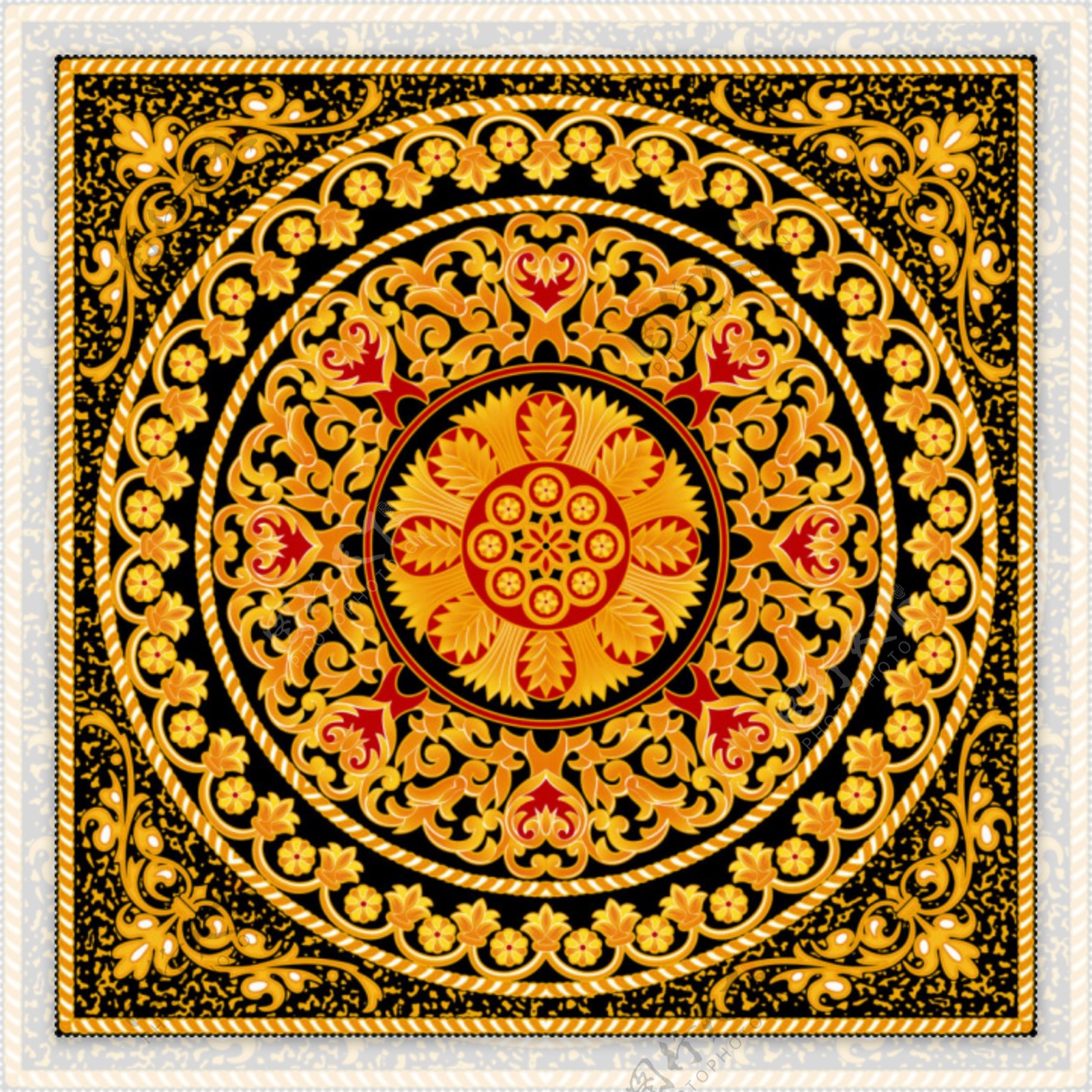 花型地毯