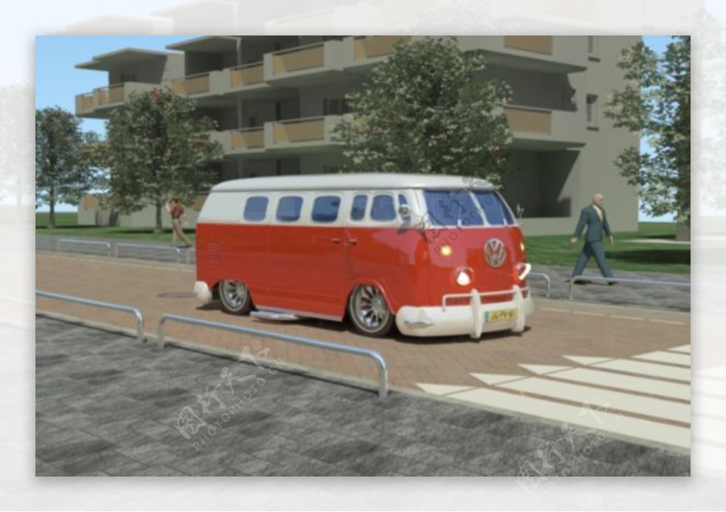 小客车模型