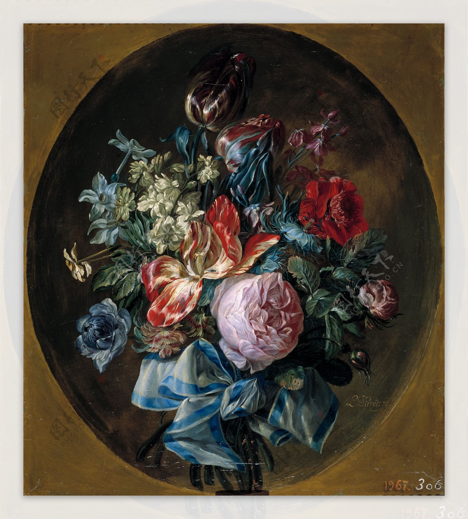 ParetyAlcazarLuisRamilletedefloresIICa.1780花卉水果蔬菜器皿静物印象画派写实主义油画装饰画