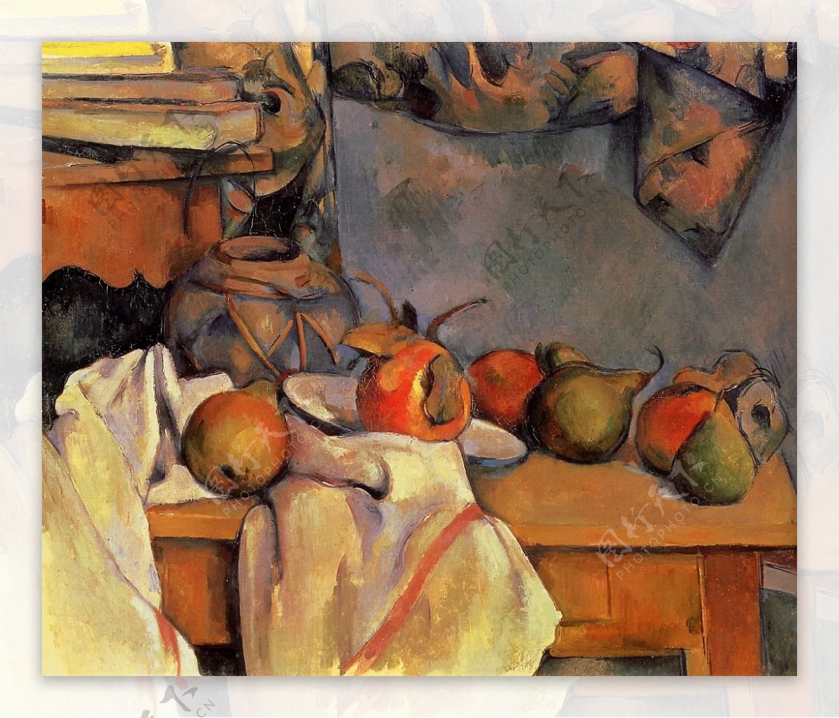 PaulCzanne0263法国画家保罗塞尚paulcezanne后印象派新印象派人物风景肖像静物油画装饰画