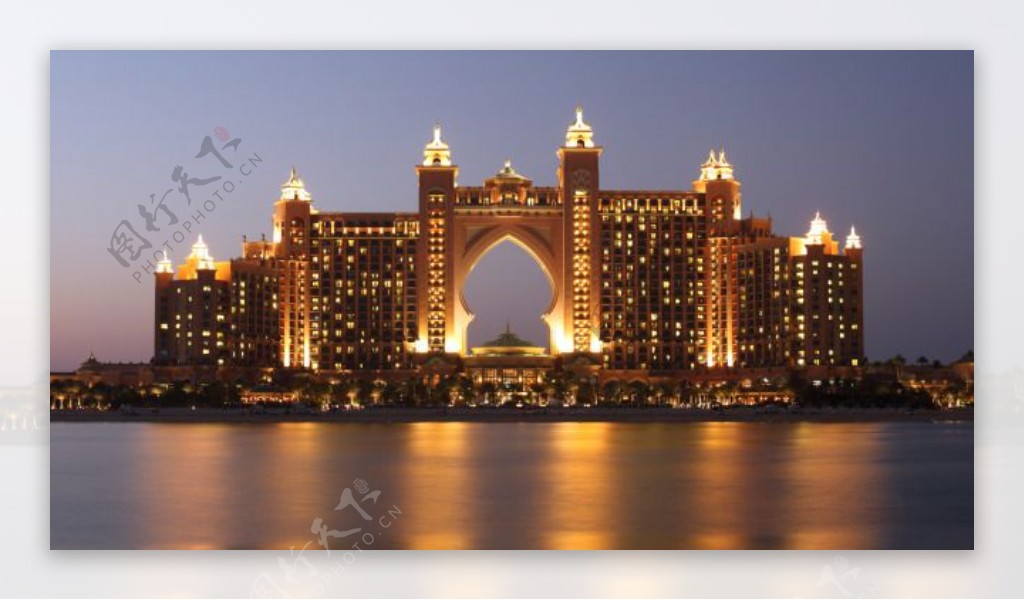 迪拜亚特兰蒂斯酒店高清图片素材