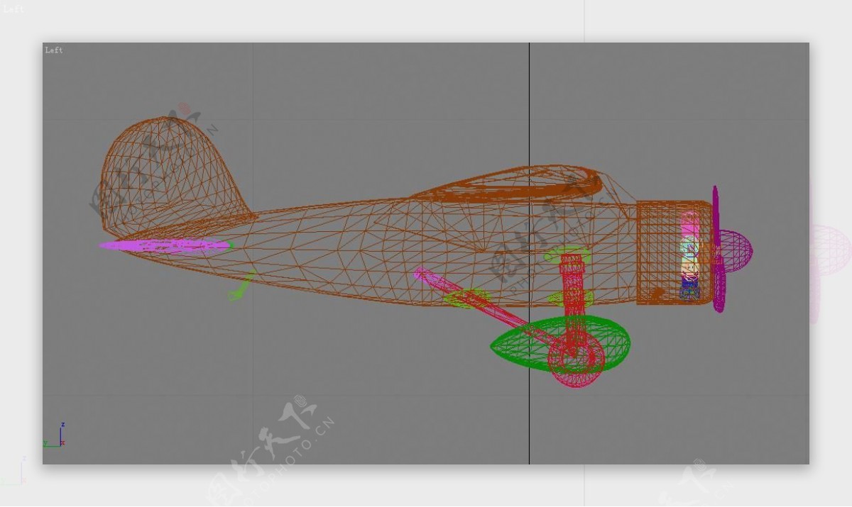 3D模型小型飞机