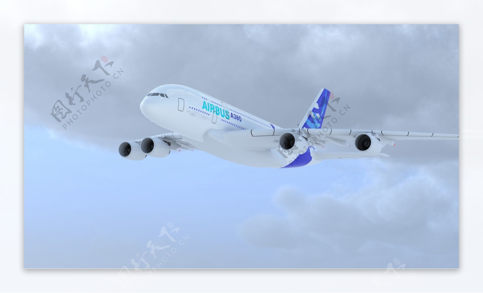 下载空中客车A380真正的大小和精确的尺寸
