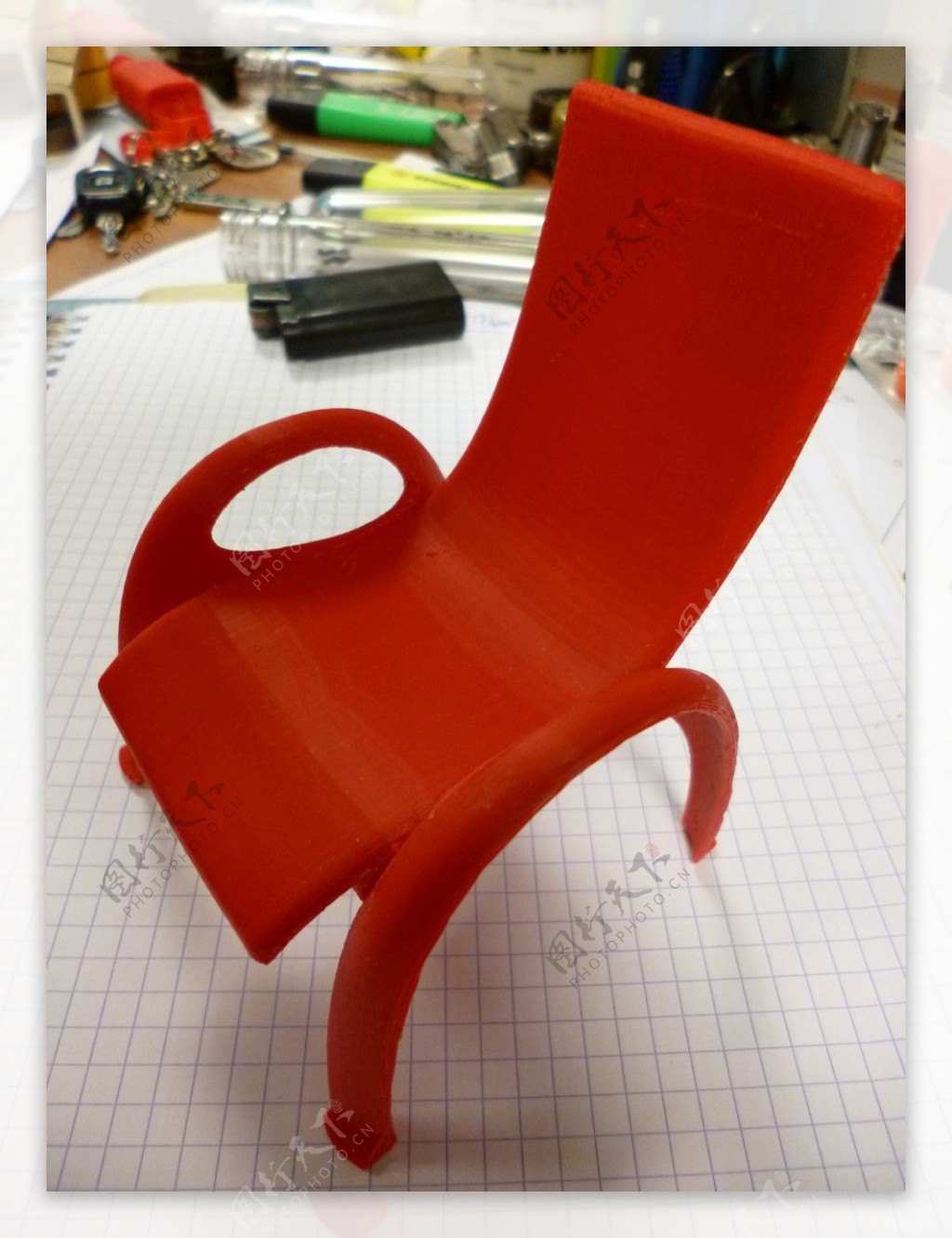 傻瓜花园椅3D打印