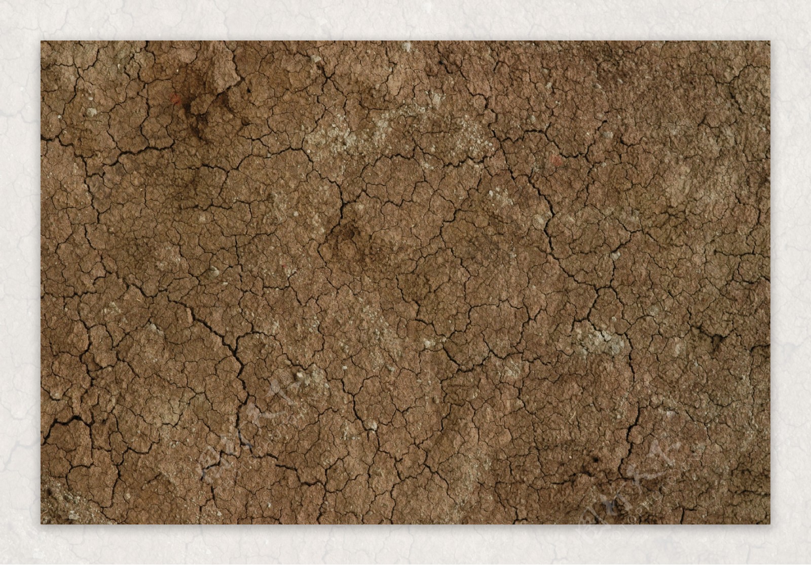 设计素材裂缝效果的土地纹理高清图片