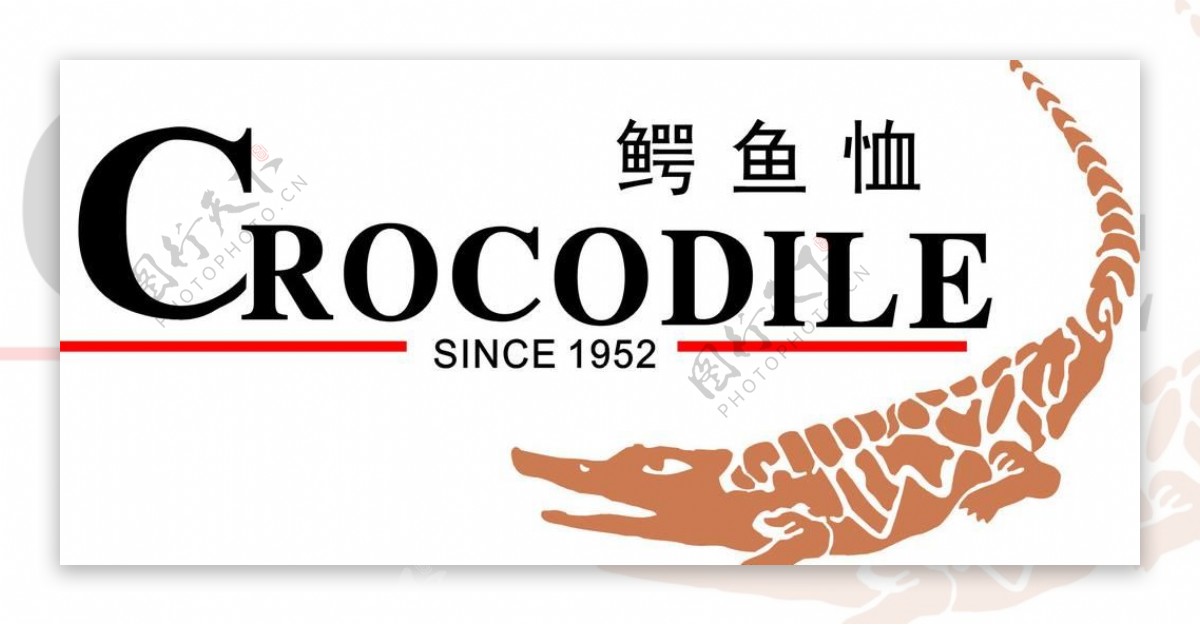 鳄鱼恤服饰logo图片