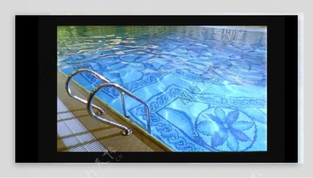 室内游泳池视频素材