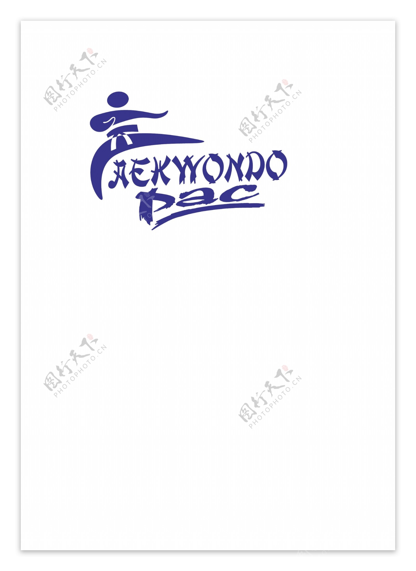 TaekwondoPaclogo设计欣赏TaekwondoPac体育LOGO下载标志设计欣赏