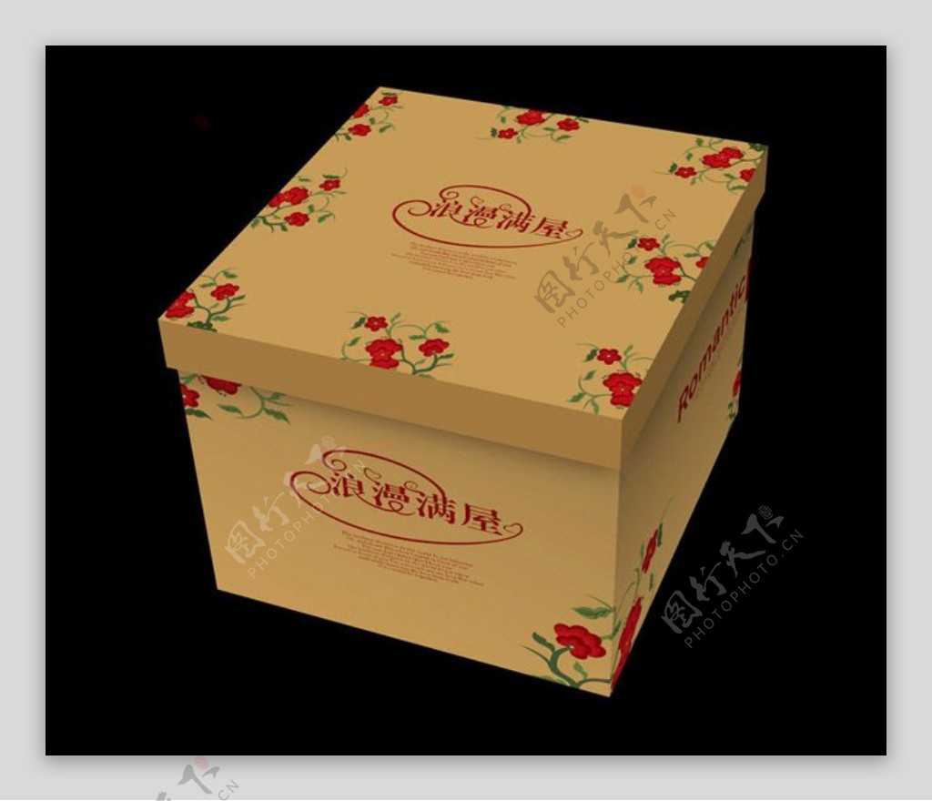 蛋糕盒高档原创包装设计