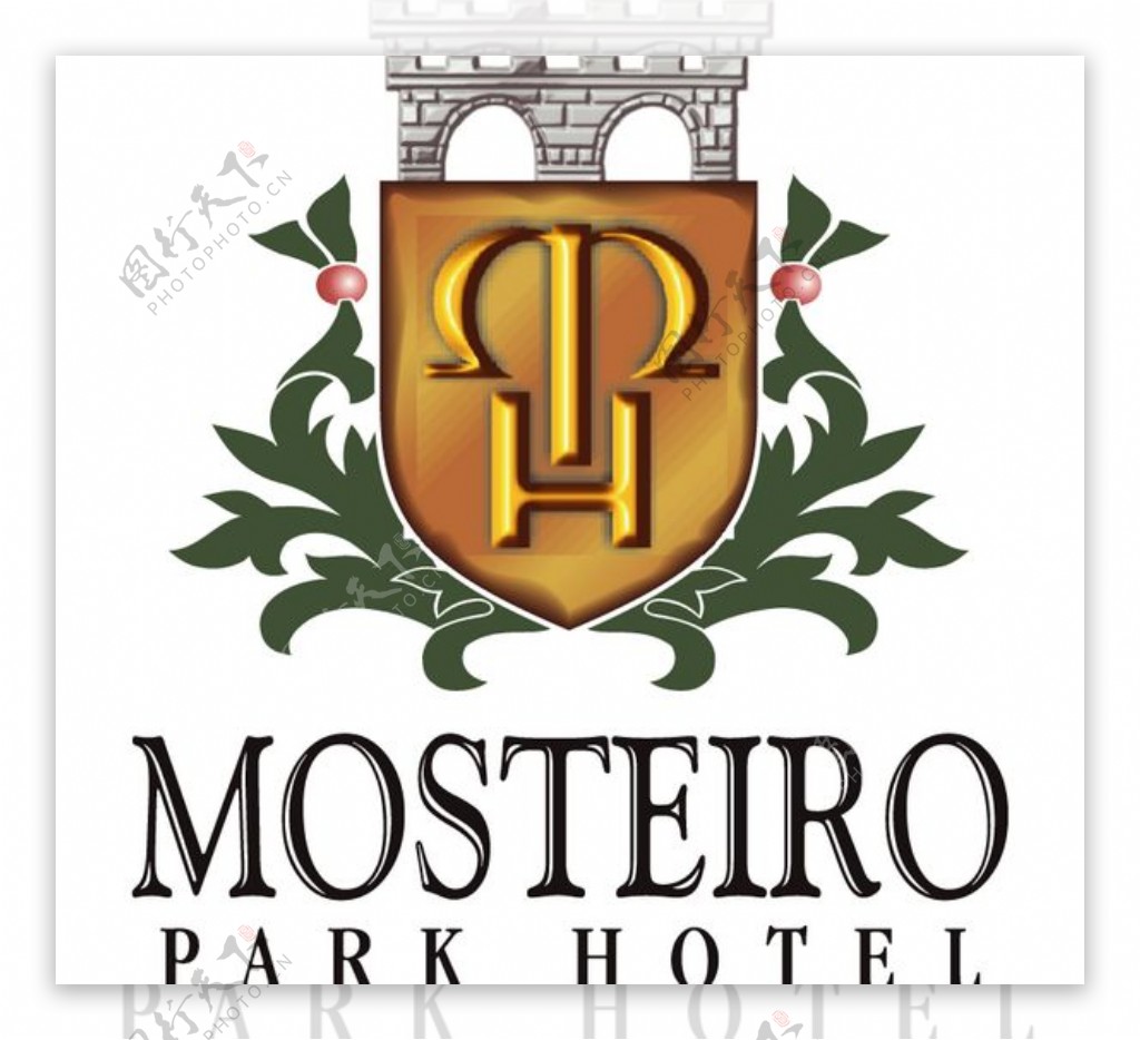 MosteiroParkHotellogo设计欣赏MosteiroParkHotel知名酒店标志下载标志设计欣赏