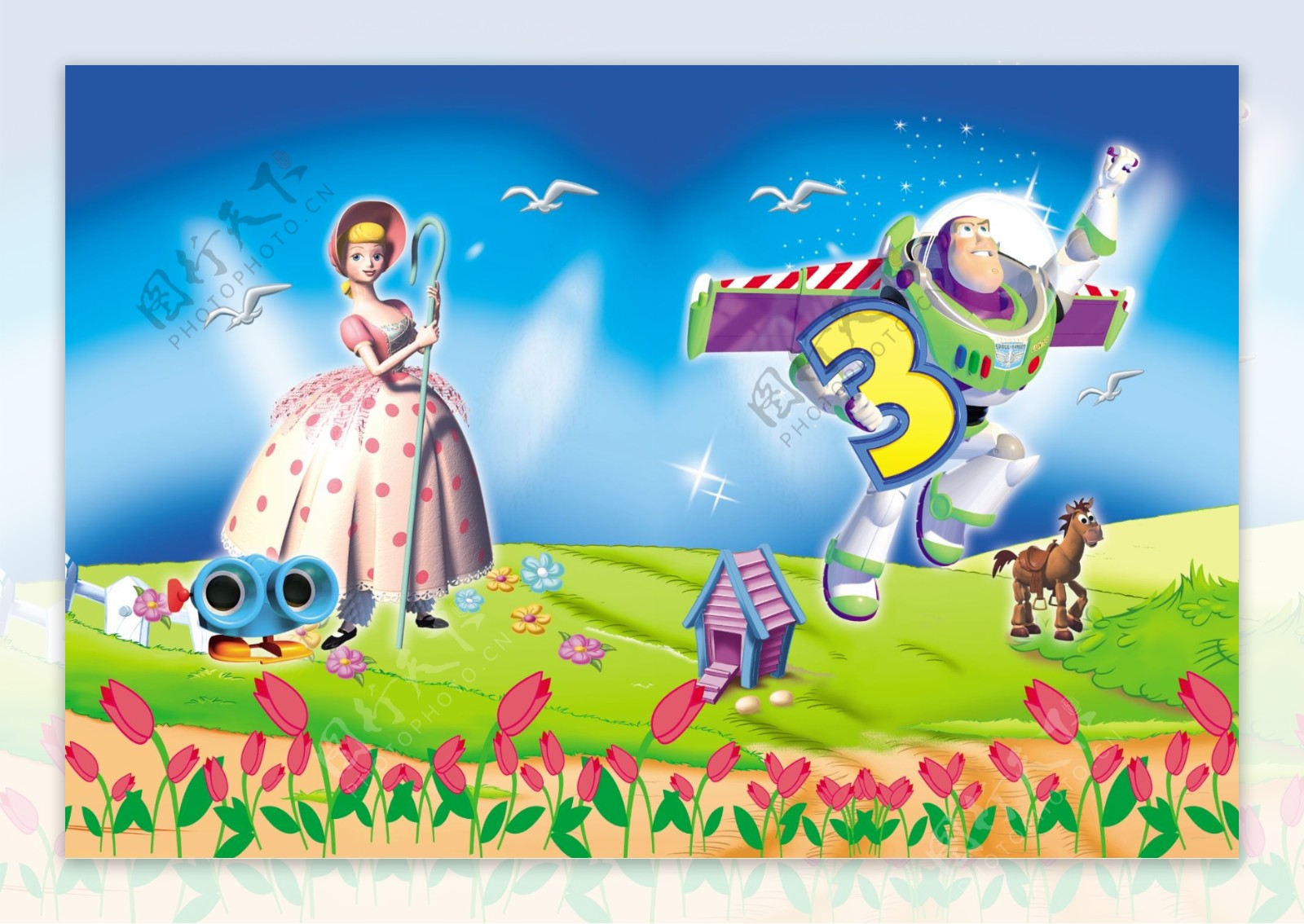 玩具总动员toystory本本封面设计图片