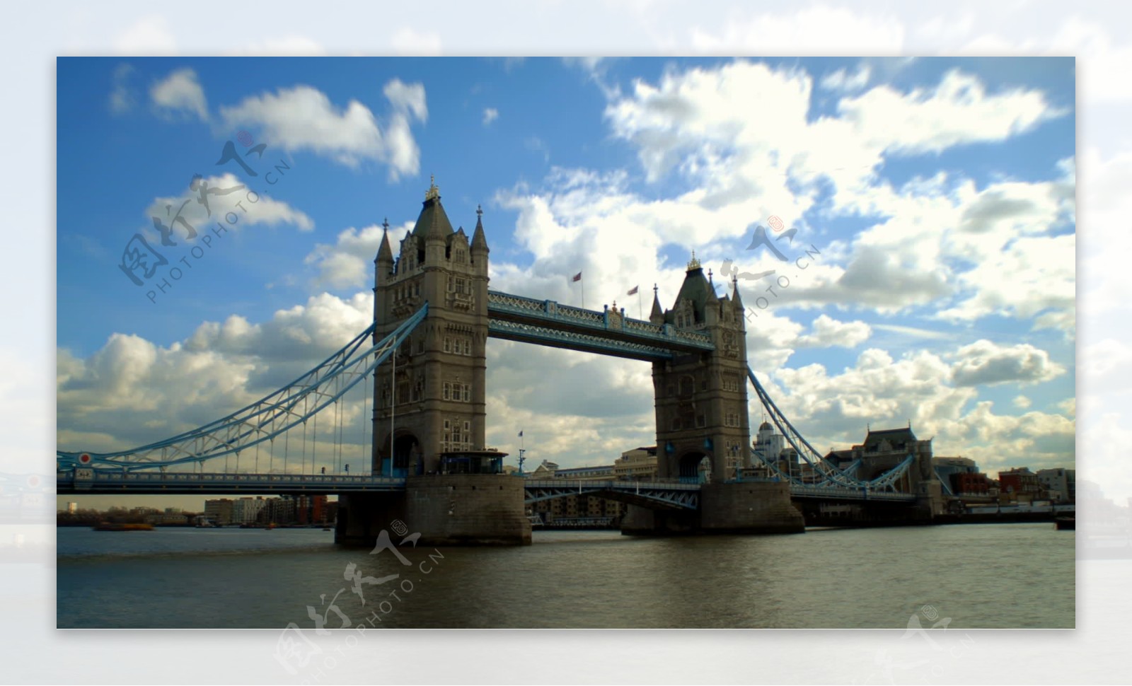 伦敦塔桥间隔股票视频视频免费下载