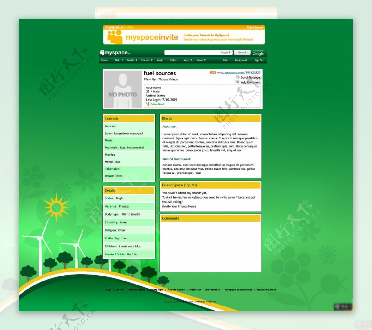 环保教育网页设计