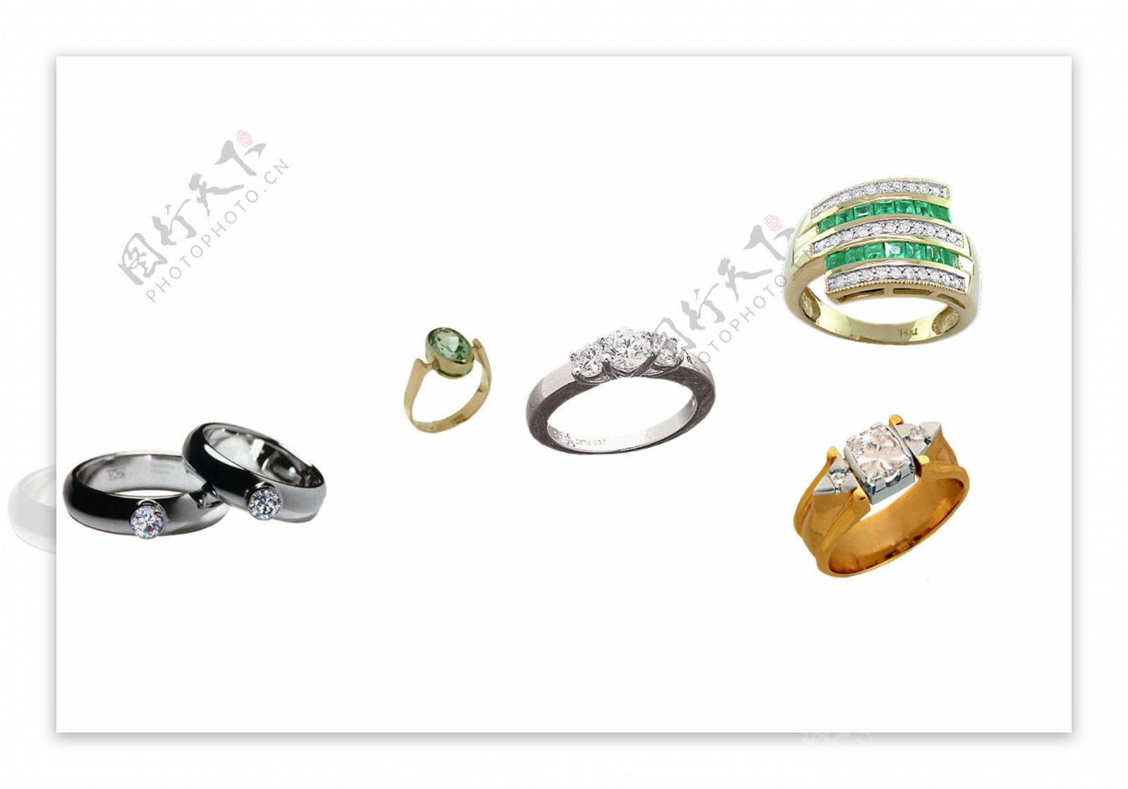 戒指钻石装饰品图片