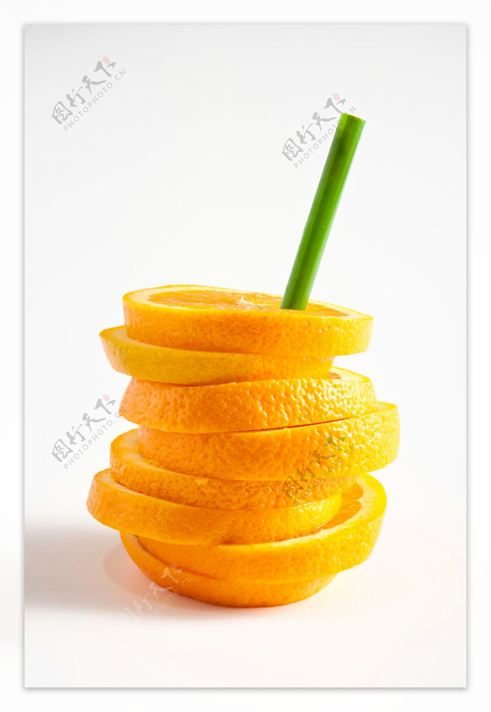 创意橙子图片