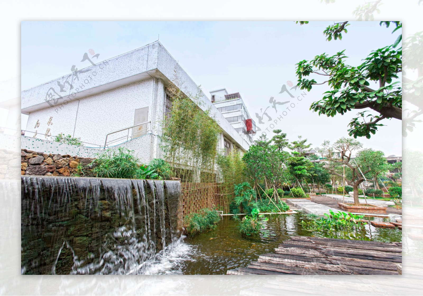 广州番禺淘商城电子商务创意产业园园区景色图片