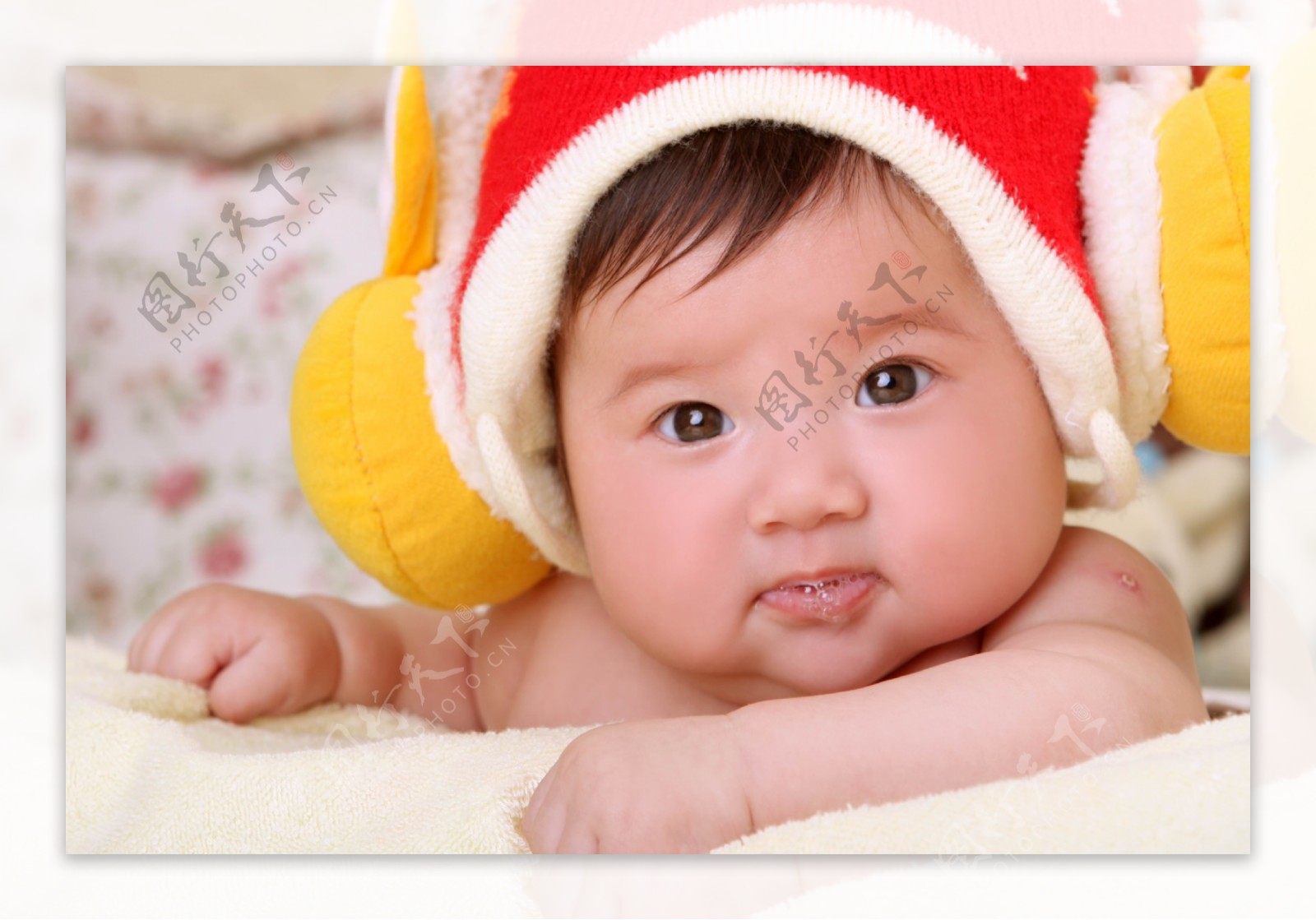 有礼可爱高清宝宝海报图片婴儿胎教画报照片男女漂亮早教必备A134