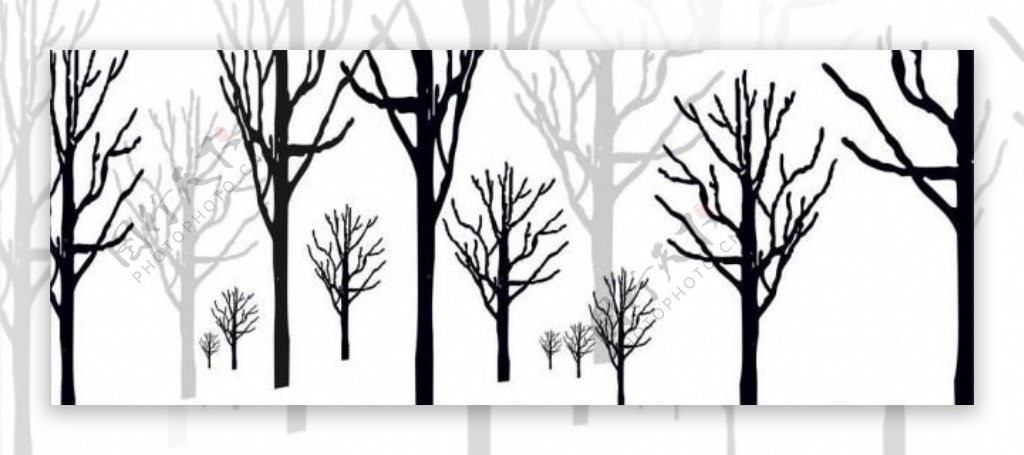 树形象墙图片