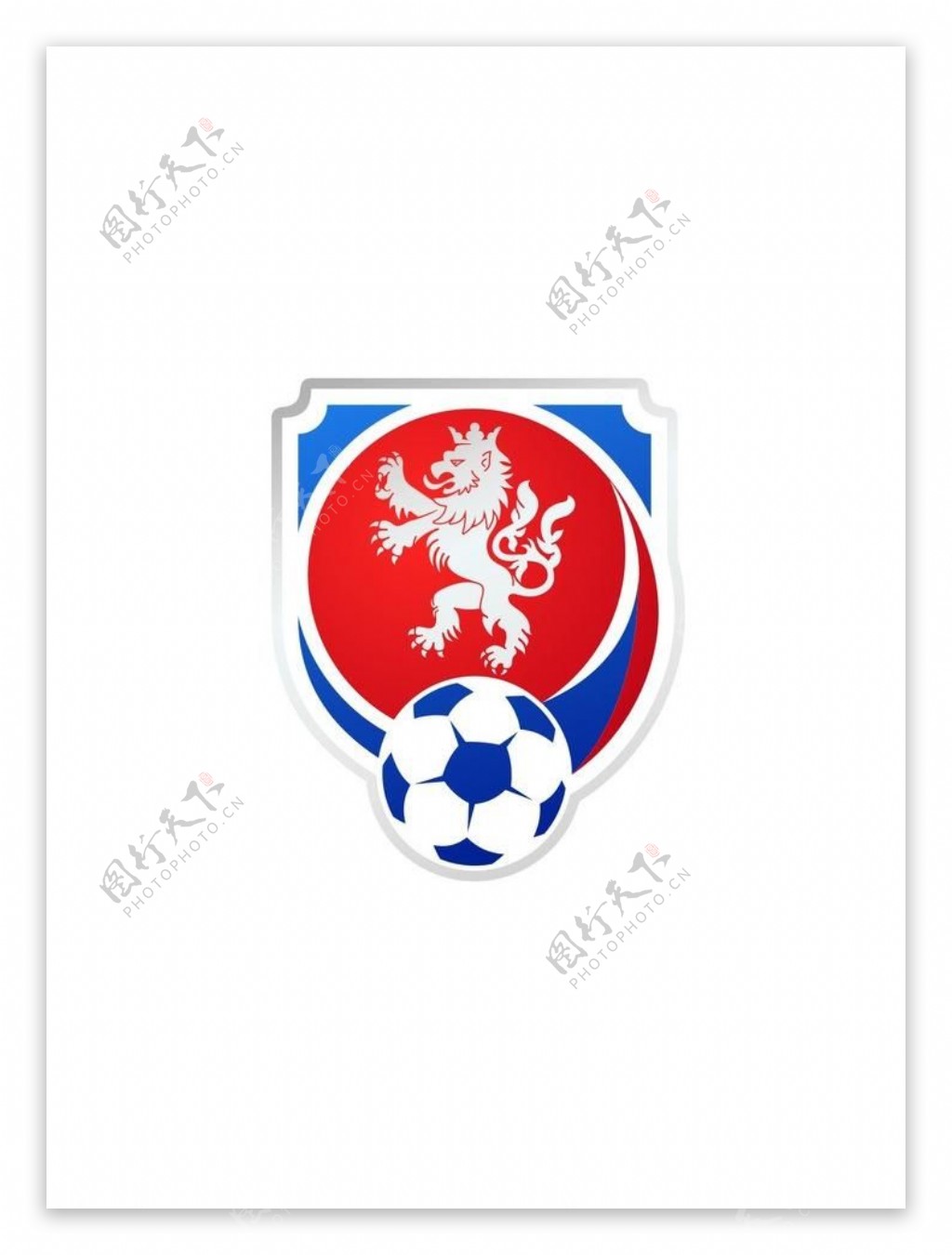 世界部分国家足球队队徽之捷克图片