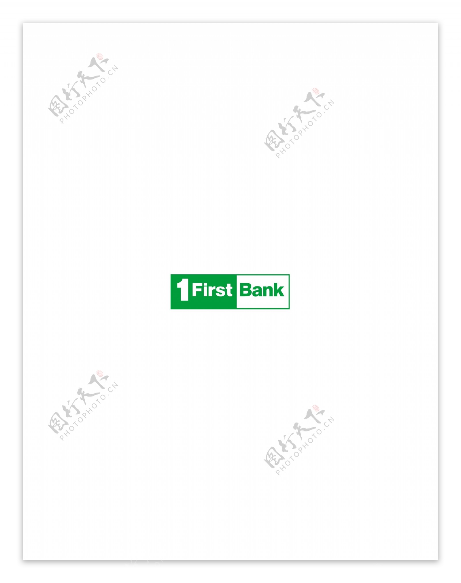 FirstBank1logo设计欣赏FirstBank1金融机构LOGO下载标志设计欣赏
