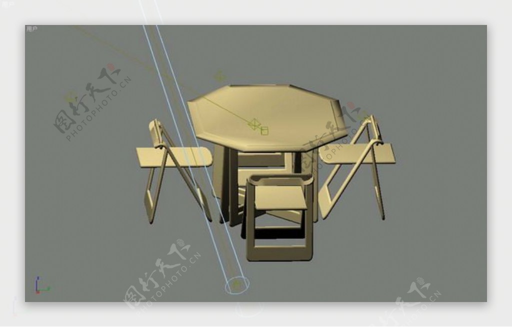 餐桌3d模型家具图片33