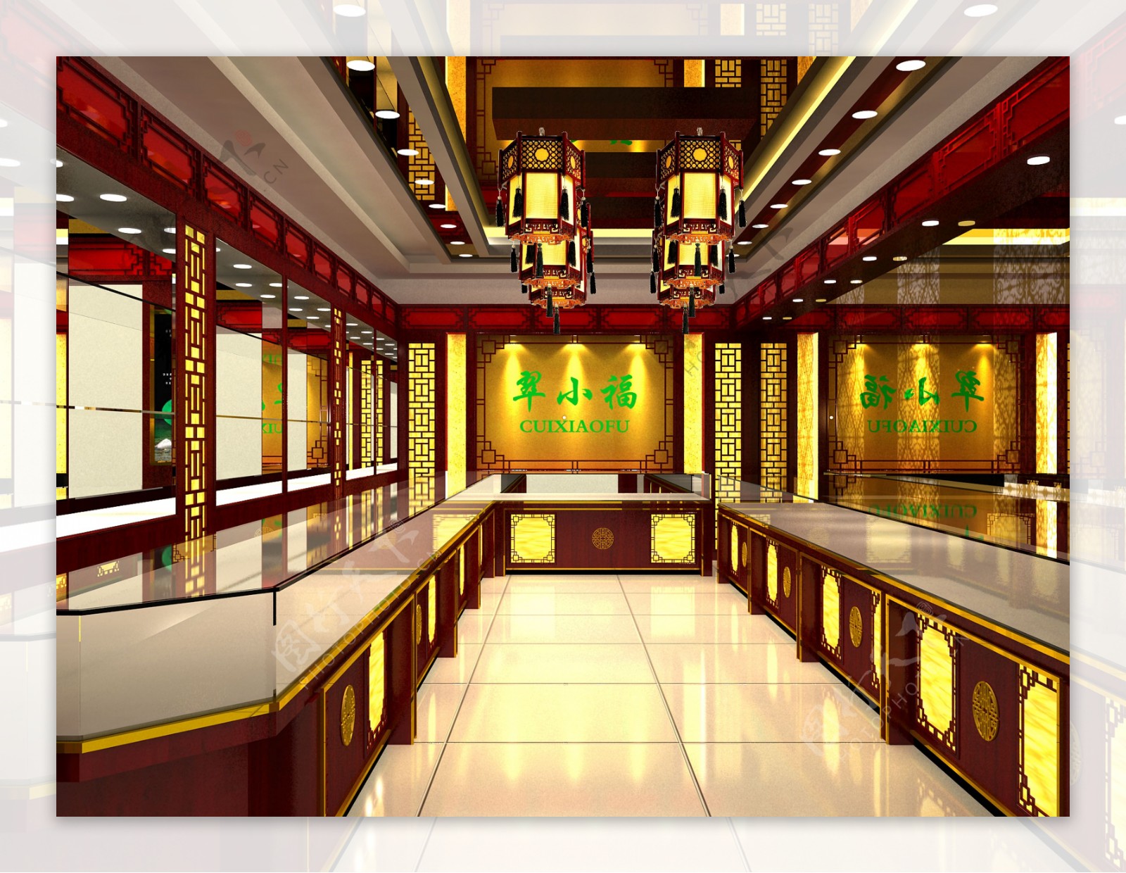 北京尚美佳业空间艺术设计一中钢黄金珠宝专柜设计|空间|展示设计 |北京尚美佳业 - 原创作品 - 站酷 (ZCOOL)