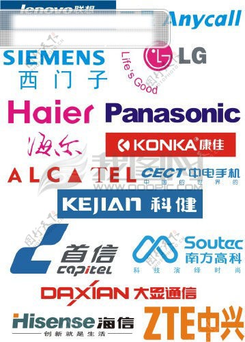 矢量世界大厂手机厂商商标标志
