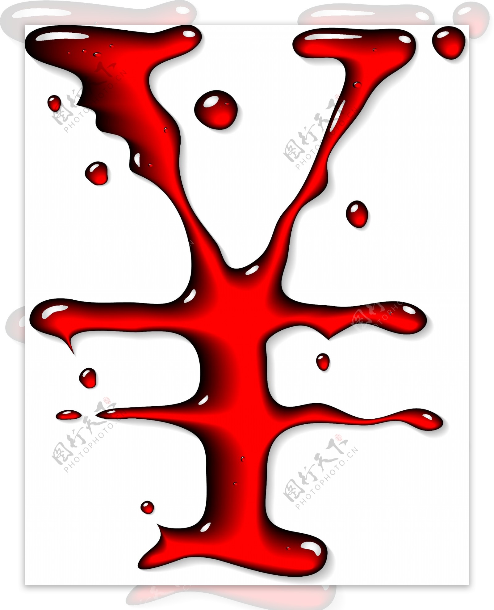 晶体纹理猩红色的符号矢量素材04