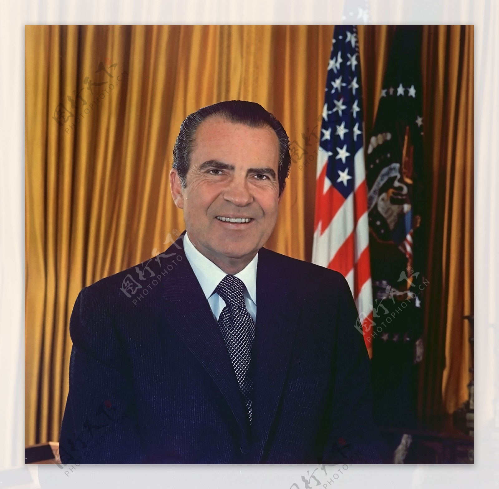 美国第37任总统理查德尼克松图片