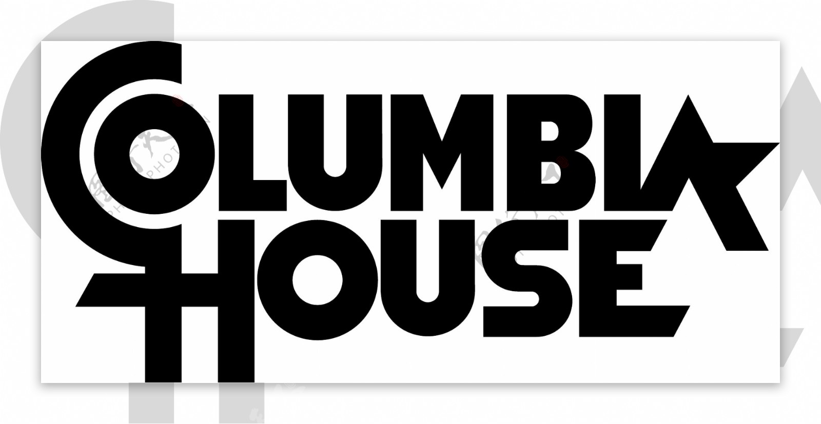 哥伦比亚房子标志