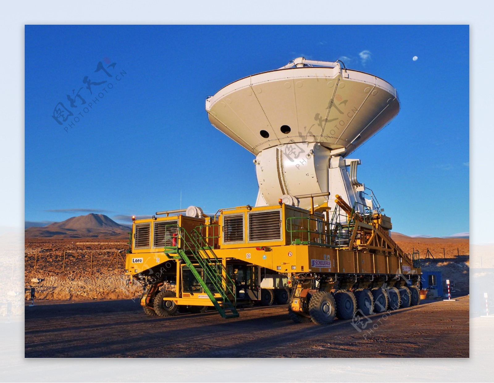 运输中的ALMA望远镜图片