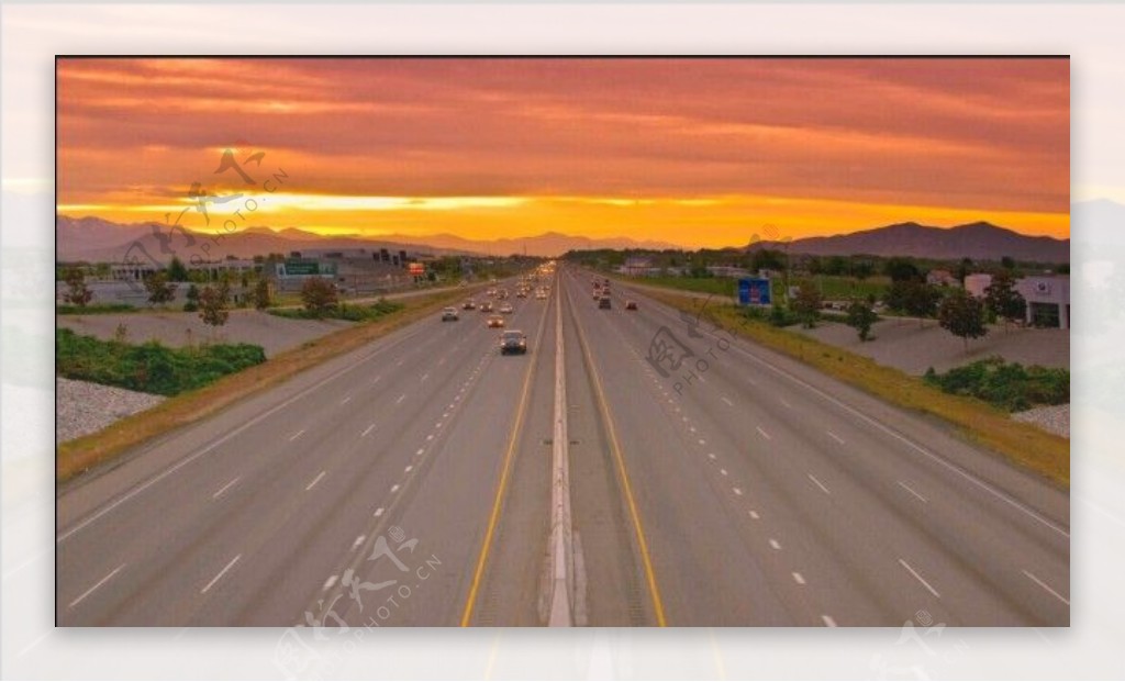 高速公路视频素材素材下载