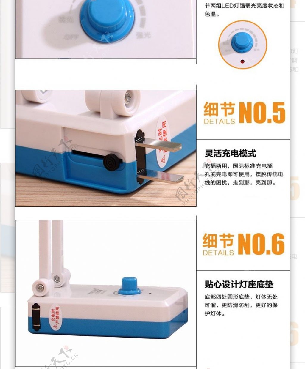 详情页细节介绍