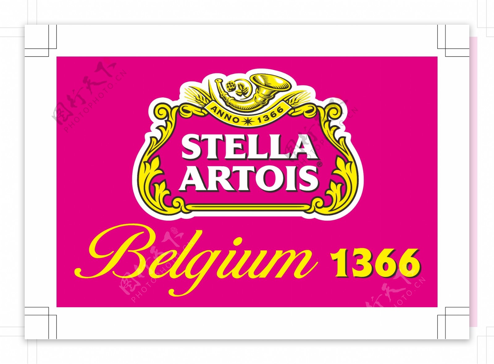 比利时啤酒标志图片