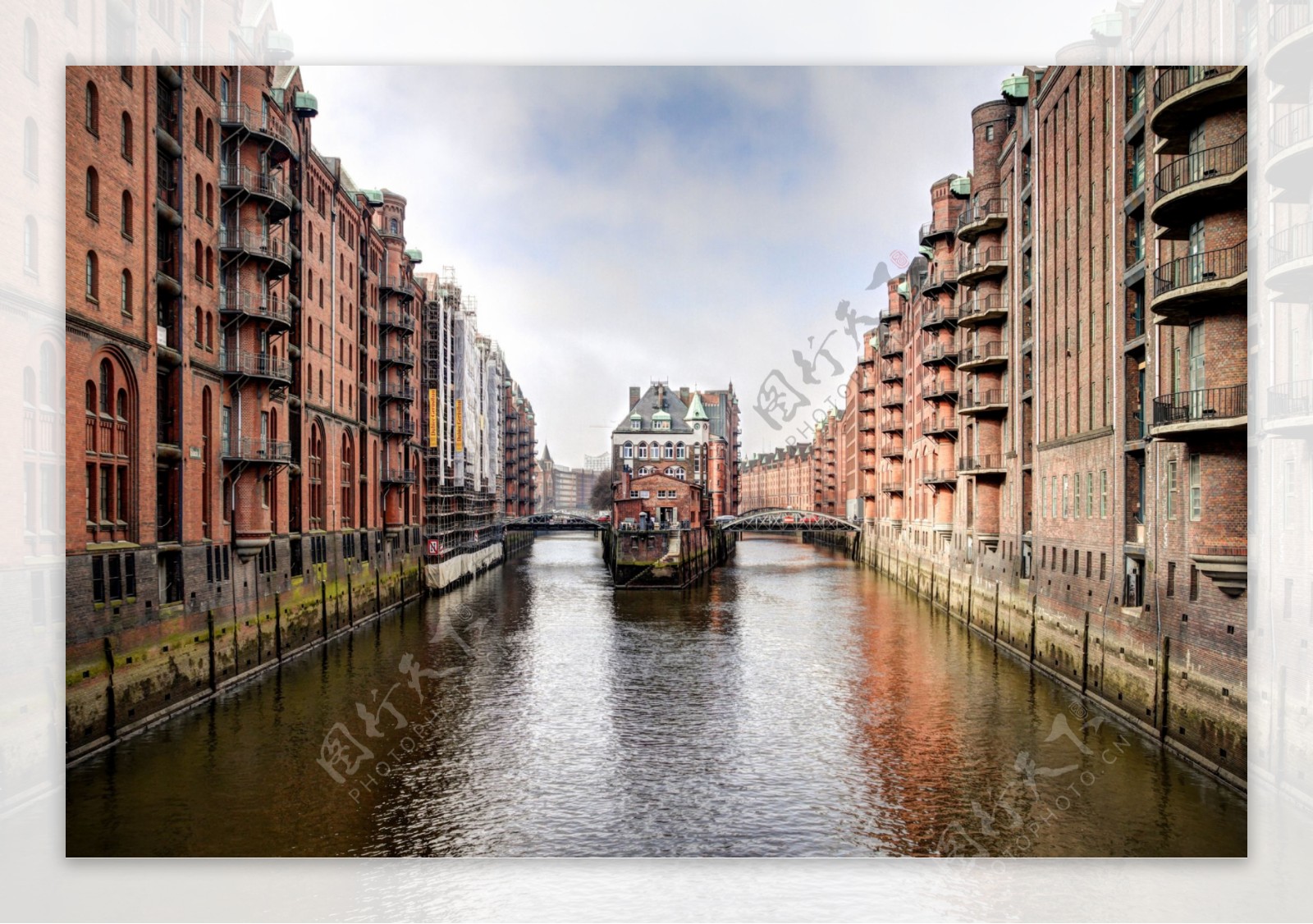 德国汉堡港口高清摄影图片