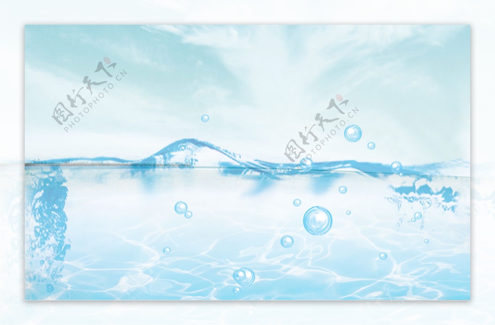 水水珠素材水纹图片