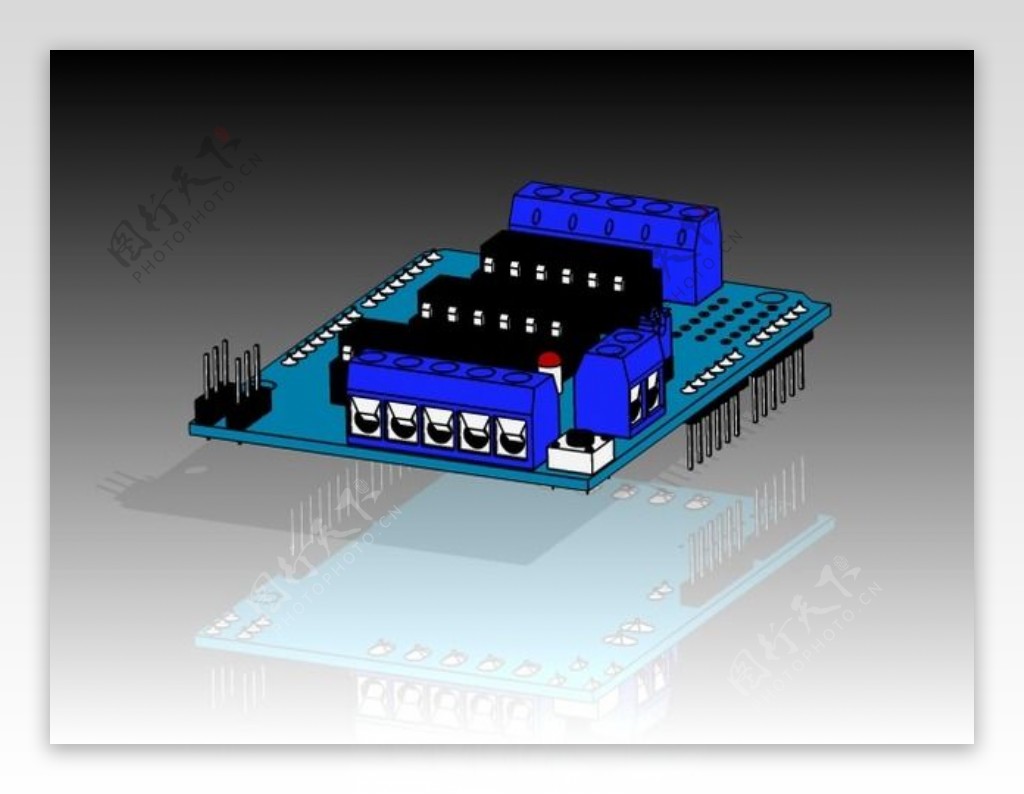 Adafruit电机屏蔽V1.2为Arduino