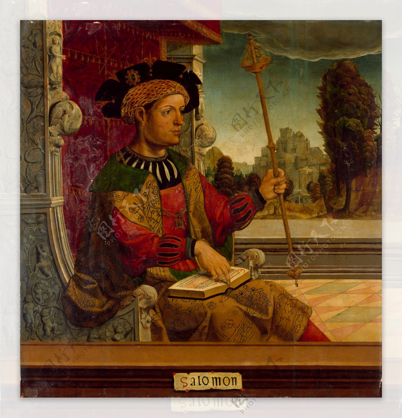 MaestrodeBecerrilSalomonCa.1525大师画家动物油画飞行动物装饰画