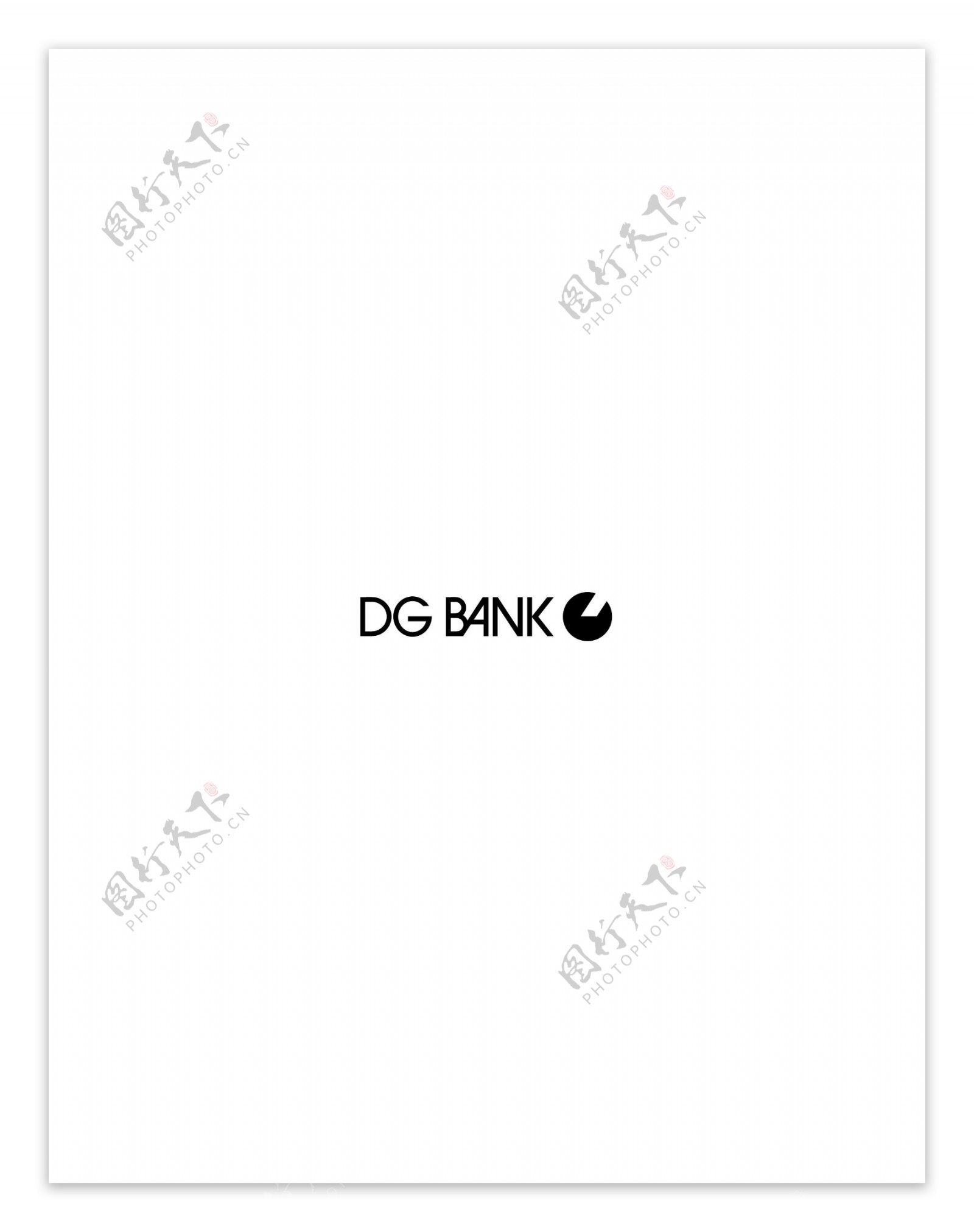 DGBanklogo设计欣赏DGBank金融机构标志下载标志设计欣赏