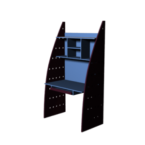 3D电脑桌模型